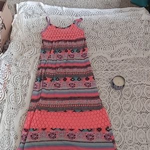 Flowered pattern dress